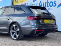 USED 2024 24 AUDI A4 AVANT 2.0 TFSI 35 Black Edition Estate 5dr Petrol S Tronic Euro 6 (s/s) (150 ps) AUTOMATIC/TIPTRONIC, ULEZ CHARGE EXEMPT, Apple Car Play, Wireless Charging, Virtual Cockpit, Power Tailgate, Heated Leather/Suede Seats, Sat Nav, Reverse Camera, 19" Alloy Wheels, Start-Stop with Coasting Functionality and Efficiency Programme, Camera Based Traffic Sign Recognition, Bang + Olufsen Stereo Upgrade, Front + Rear Park Sensors, Cruise Control, 3-Zone Climate Control
