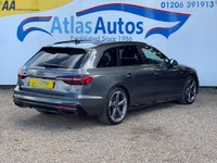 USED 2024 24 AUDI A4 AVANT 2.0 TFSI 35 Black Edition Estate 5dr Petrol S Tronic Euro 6 (s/s) (150 ps) AUTOMATIC/TIPTRONIC, ULEZ CHARGE EXEMPT, Apple Car Play, Wireless Charging, Virtual Cockpit, Power Tailgate, Heated Leather/Suede Seats, Sat Nav, Reverse Camera, 19" Alloy Wheels, Start-Stop with Coasting Functionality and Efficiency Programme, Camera Based Traffic Sign Recognition, Bang + Olufsen Stereo Upgrade, Front + Rear Park Sensors, Cruise Control, 3-Zone Climate Control