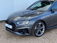 USED 2024 24 AUDI A4 AVANT 2.0 TFSI 35 Black Edition Estate 5dr Petrol S Tronic Euro 6 (s/s) (150 ps) AUTOMATIC/TIPTRONIC, ULEZ CHARGE EXEMPT, Apple Car Play, Wireless Charging, Virtual Cockpit, Power Tailgate, Heated Leather/Suede Seats, Sat Nav, Reverse Camera, 19" Alloy Wheels, Start-Stop with Coasting Functionality and Efficiency Programme, Camera Based Traffic Sign Recognition, Bang + Olufsen Stereo Upgrade, Front + Rear Park Sensors, Cruise Control, 3-Zone Climate Control