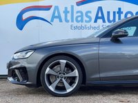 USED 2024 24 AUDI A4 AVANT 2.0 TFSI 35 Black Edition Estate 5dr Petrol S Tronic Euro 6 (s/s) (150 ps) AUTOMATIC/TIPTRONIC, ULEZ CHARGE EXEMPT, Apple Car Play, Wireless Charging, Virtual Cockpit, Power Tailgate, Heated Leather/Suede Seats, Sat Nav, Reverse Camera, 19" Alloy Wheels, Start-Stop with Coasting Functionality and Efficiency Programme, Camera Based Traffic Sign Recognition, Bang + Olufsen Stereo Upgrade, Front + Rear Park Sensors, Cruise Control, 3-Zone Climate Control