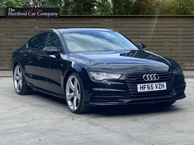2015 65 Audi A7 3.0 TFSI V6 Black Edition Sportback 5dr Petrol S Tronic quattro Euro 6 (s/s) (333 ps)