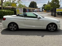 USED 2015 65 BMW 2 SERIES 2.0 220d Sport Convertible 2dr Diesel Manual Euro 6 (s/s) (190 ps) 