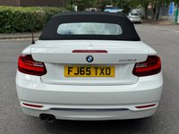 USED 2015 65 BMW 2 SERIES 2.0 220d Sport Convertible 2dr Diesel Manual Euro 6 (s/s) (190 ps) 