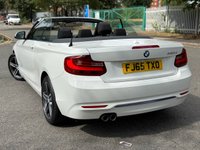 USED 2015 65 BMW 2 SERIES 2.0 220d Sport Convertible 2dr Diesel Manual Euro 6 (s/s) (190 ps) 