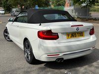 USED 2015 65 BMW 2 SERIES 2.0 220d Sport Convertible 2dr Diesel Manual Euro 6 (s/s) (190 ps) 