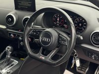 USED 2016 66 AUDI A3 2.0 TDI S line Hatchback 3dr Diesel S Tronic Auto 6Spd quattro Euro 6 (s/s) (184 ps) 