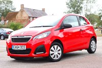 USED 2014 64 PEUGEOT 108 1.0 VTi Access Hatchback 3dr Petrol Manual Euro 5 Euro 5 (68 ps) Cheap to run+Just Serviced
