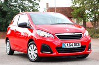 USED 2014 64 PEUGEOT 108 1.0 VTi Access Hatchback 3dr Petrol Manual Euro 5 Euro 5 (68 ps) Cheap to run+Just Serviced