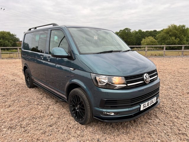 View our Volkswagen Transporter 2.0 TDI T32 BlueMotion Tech Highline Kombi Double Cab 5dr Diesel DSG FWD SWB Euro 5 (s/s) (140 ps)