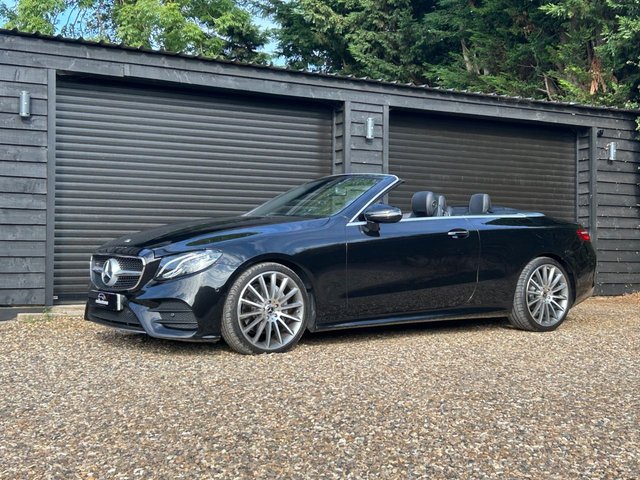 2018 68 Mercedes-Benz E-Class 2.0 E220d AMG Line (Premium) Cabriolet 2dr Diesel G-Tronic+ Euro 6 (s/s) (194 ps)