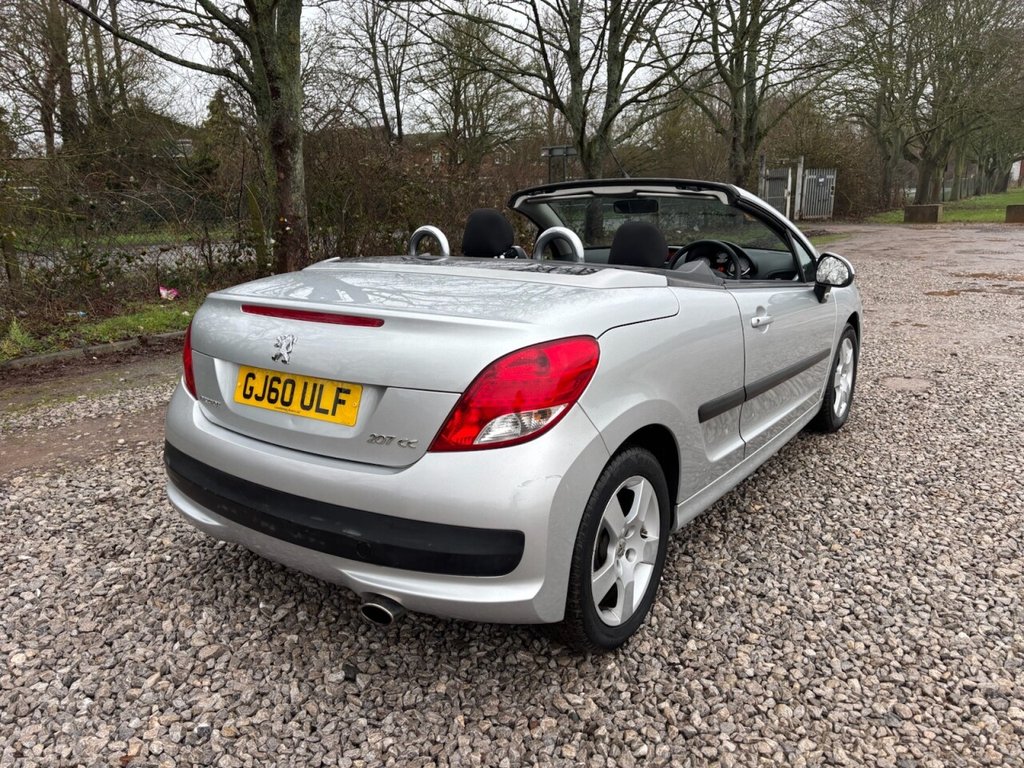USED 2010 60 PEUGEOT 207 1.6 VTi Sport Convertible 2dr Petrol Manual Euro 5 (120 ps) 