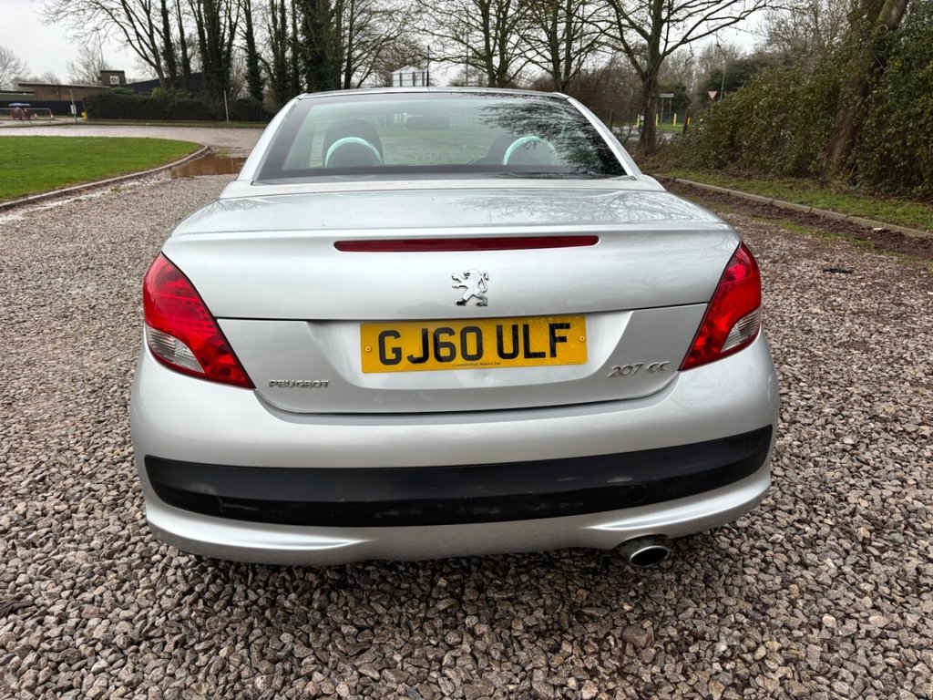 USED 2010 60 PEUGEOT 207 1.6 VTi Sport Convertible 2dr Petrol Manual Euro 5 (120 ps) 