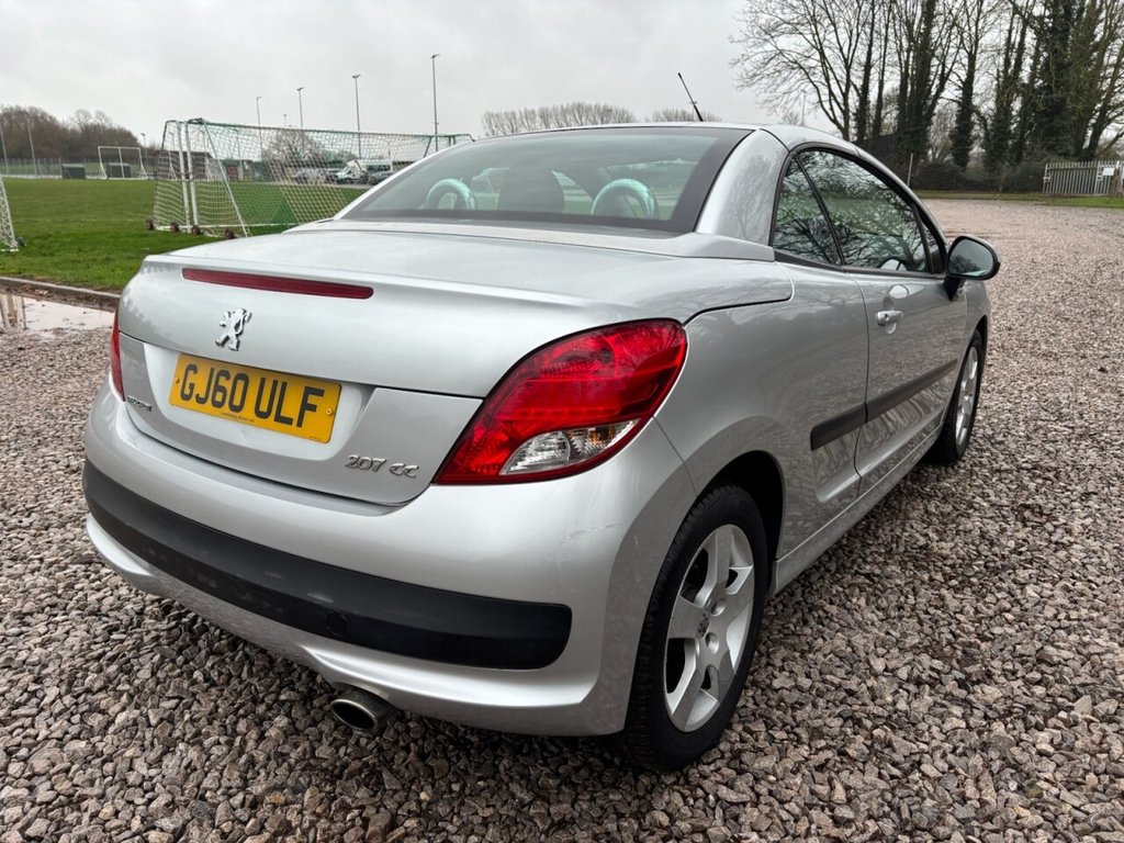 USED 2010 60 PEUGEOT 207 1.6 VTi Sport Convertible 2dr Petrol Manual Euro 5 (120 ps) 