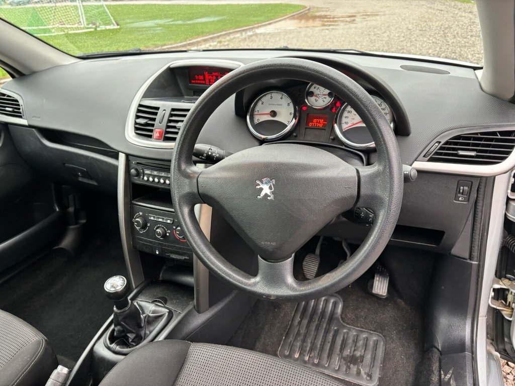 USED 2010 60 PEUGEOT 207 1.6 VTi Sport Convertible 2dr Petrol Manual Euro 5 (120 ps) 