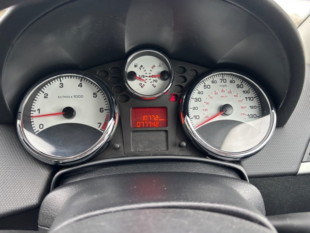 USED 2010 60 PEUGEOT 207 1.6 VTi Sport Convertible 2dr Petrol Manual Euro 5 (120 ps) 