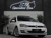 USED 2014 VOLKSWAGEN GOLF 2.0 TDI BlueMotion Tech GT Hatchback 5dr Diesel Manual Euro 5 (s/s) (150 ps) HUGE SPEC PAN ROOF 50 MPG A/C