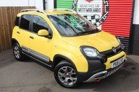 USED 2015 15 FIAT PANDA 0.9 TwinAir Cross 4 x 4 Hatchback 5dr Petrol Manual Euro 6 (s/s) (90 bhp) 4 X 4 TROPICALIA YELLOW