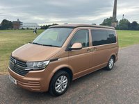 USED 2021 71 VOLKSWAGEN TRANSPORTER LUXURY 4 BERTH CAMPERVAN TAILGATE WITH DIESEL HEATER