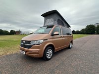 USED 2021 71 VOLKSWAGEN TRANSPORTER LUXURY 4 BERTH CAMPERVAN TAILGATE WITH DIESEL HEATER
