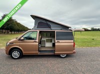 USED 2021 71 VOLKSWAGEN TRANSPORTER LUXURY 4 BERTH CAMPERVAN TAILGATE WITH DIESEL HEATER