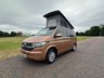 USED 2021 71 VOLKSWAGEN TRANSPORTER LUXURY 4 BERTH CAMPERVAN TAILGATE WITH DIESEL HEATER