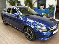 USED 2021 70 MERCEDES-BENZ C-CLASS 2.0 C300de 13.5kWh Sport Edition Estate 5dr Diesel Plug-in Hybrid G-Tronic+ Euro 6 (s/s) (306 ps) SAT NAV HEATED LEATHER SEATS REAR VIEW CAMERA CRUISE CONTROL PARKING SENSORS 1 OWNER SERVICE HISTORY 5 MERC SERVICES TO 99K MILES WARRANTY