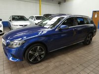 USED 2021 70 MERCEDES-BENZ C-CLASS 2.0 C300de 13.5kWh Sport Edition Estate 5dr Diesel Plug-in Hybrid G-Tronic+ Euro 6 (s/s) (306 ps) SAT NAV HEATED LEATHER SEATS REAR VIEW CAMERA CRUISE CONTROL PARKING SENSORS 1 OWNER SERVICE HISTORY 5 MERC SERVICES TO 99K MILES WARRANTY