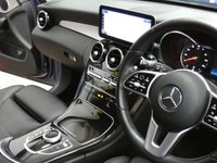 USED 2021 70 MERCEDES-BENZ C-CLASS 2.0 C300de 13.5kWh Sport Edition Estate 5dr Diesel Plug-in Hybrid G-Tronic+ Euro 6 (s/s) (306 ps) SAT NAV HEATED LEATHER SEATS REAR VIEW CAMERA CRUISE CONTROL PARKING SENSORS 1 OWNER SERVICE HISTORY 5 MERC SERVICES TO 99K MILES WARRANTY