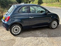 USED 2016 14 FIAT 500 1.2 Lounge Hatchback 3dr Petrol Manual Euro 6 (s/s) (69 bhp) &pound;20 ROAD TAX