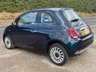 USED 2016 14 FIAT 500 1.2 Lounge Hatchback 3dr Petrol Manual Euro 6 (s/s) (69 bhp) &pound;20 ROAD TAX