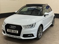 USED 2016 16 AUDI A1 1.4 TFSI CoD S line Panoramic Hatchback 3 Door Petrol Manual Euro 6 (s/s) (150 ps) &pound;35 TAX INCREDIBLE SPECIFICATION