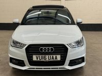 USED 2016 16 AUDI A1 1.4 TFSI CoD S line Panoramic Hatchback 3 Door Petrol Manual Euro 6 (s/s) (150 ps) &pound;35 TAX INCREDIBLE SPECIFICATION