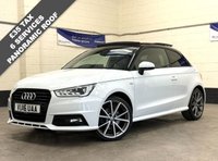 USED 2016 16 AUDI A1 1.4 TFSI CoD S line Panoramic Hatchback 3 Door Petrol Manual Euro 6 (s/s) (150 ps) &pound;35 TAX INCREDIBLE SPECIFICATION