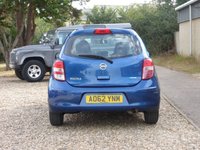 USED 2013 62 NISSAN MICRA 1.2 12V Acenta Hatchback 5dr Petrol Manual Euro 5 (80 ps) www.suffolkcarcentre.co.uk - Located at Reydon