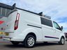 USED 2020 70 FORD TRANSIT CUSTOM 2.0 320 EcoBlue Limited Crew Van Double Cab 5dr Diesel Manual L2 H1 Euro 6 (s/s) (170 ps) DOUBLE CAB, 6 SEATS, HIGH SPEC, L2, H1!!!
