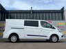 USED 2020 70 FORD TRANSIT CUSTOM 2.0 320 EcoBlue Limited Crew Van Double Cab 5dr Diesel Manual L2 H1 Euro 6 (s/s) (170 ps) DOUBLE CAB, 6 SEATS, HIGH SPEC, L2, H1!!!