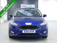 USED 2015 15 FORD FOCUS 1.5 TDCI 120 BHP ZETEC S EDITION ( 1 OWNER /  9 X SERVICE'S ! ) 1 OWNER | SAT NAV | ALLOYS | ZETEC S EDITION