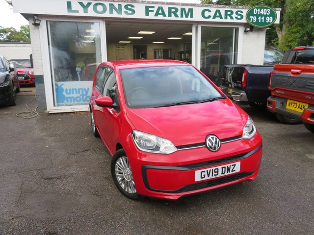 2019 19 Volkswagen Up! 1.0 Move up! Hatchback 5dr Petrol Manual Euro 6 (s/s) (60 ps)