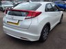 USED 2013 63 HONDA CIVIC 1.6 i-DTEC SE-T Hatchback 5dr Diesel Manual Euro 5 (s/s) (120 ps) - PEARL METALLIC PAINT