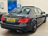 USED 2016 16 MERCEDES-BENZ E-CLASS 2.1 E220 BlueTEC AMG Night Edition (Premium Plus) Saloon 4 Door Diesel G-Tronic+ Euro 6 (s/s) (177 ps) 8 SERVICES TO 54,787 MILES