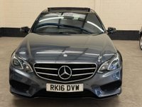 USED 2016 16 MERCEDES-BENZ E-CLASS 2.1 E220 BlueTEC AMG Night Edition (Premium Plus) Saloon 4 Door Diesel G-Tronic+ Euro 6 (s/s) (177 ps) 8 SERVICES TO 54,787 MILES
