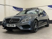 USED 2016 16 MERCEDES-BENZ E-CLASS 2.1 E220 BlueTEC AMG Night Edition (Premium Plus) Saloon 4 Door Diesel G-Tronic+ Euro 6 (s/s) (177 ps) 8 SERVICES TO 54,787 MILES