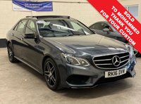 USED 2016 16 MERCEDES-BENZ E-CLASS 2.1 E220 BlueTEC AMG Night Edition (Premium Plus) Saloon 4 Door Diesel G-Tronic+ Euro 6 (s/s) (177 ps) 8 SERVICES TO 54,787 MILES