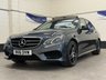 USED 2016 16 MERCEDES-BENZ E-CLASS 2.1 E220 BlueTEC AMG Night Edition (Premium Plus) Saloon 4 Door Diesel G-Tronic+ Euro 6 (s/s) (177 ps) 8 SERVICES TO 54,787 MILES