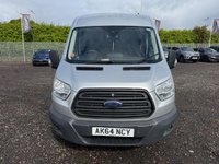 USED 2014 64 FORD TRANSIT 2.2 TDCi 370 HDT Trend 12 seat  Minibus 4dr Diesel Manual L2 H2 (196 g/km, 123 bhp) EURO 6  