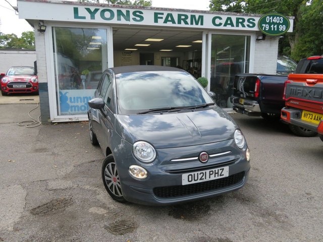 2021 21 Fiat 500c 1.0 MHEV Pop Convertible 2dr Petrol Manual Euro 6 (s/s) (70 bhp)