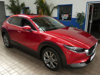 USED 2022 22 MAZDA CX-30 2.0 e-SKYACTIV X MHEV Sport Lux SUV 5dr Petrol Auto Euro 6 (s/s) (186 ps) SAT NAV SUNROOF HEATED SEATS REAR VIEW CAMERA CRUISE CONTROL PARKING SENSORS 1 OWNER EXCELLENT SERVICE HISTORY WARRANTY