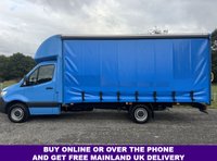 USED 2023 73 MERCEDES-BENZ SPRINTER 2.0 315Cdi 3.5t.L3 Lwb 4.9m. (16ft) Curtainside, Air Con, + or - Tail Lift ,Eu 6 150ps FREE Mainland UK Delivery, Finance