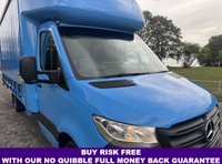 USED 2023 73 MERCEDES-BENZ SPRINTER 2.0 315Cdi 3.5t.L3 Lwb 4.9m. (16ft) Curtainside, Air Con, + or - Tail Lift ,Eu 6 150ps FREE Mainland UK Delivery, Finance