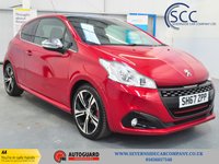 USED 2017 67 PEUGEOT 208 1.6 THP GTi Prestige Hatchback 3dr Petrol Manual Euro 6 (s/s) (208 ps) Panoramic Roof - Satalite Navigation - DAB Digital Radio